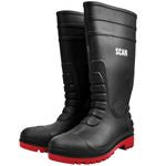 Scan SCAFWWELL6 Safety Wellingtons Boot Black UK 6 / EUR 39