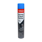Timco 750ml Semi-Permanent Survey & Line Marker Spray - Blue 237798