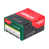 Timco Classic Multi-Purpose Screws - PZ - Double Countersunk - Yellow 3.0 x 30