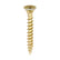 Timco 3.5 x 30mm C2 Strong-Fix - PZ - Double Countersunk - Twin-Cut - Yellow 35030C2TUB