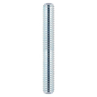 Timco M16 x 1000mm Threaded Bar Grade 4.8 Zinc Carbon steel Metric 16TBZ