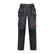 Timco W32 L32 Craftsman Trousers Heavy Duty 4-way Grey/Black CTGBK3232
