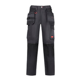 Timco W38 L32 Craftsman Trousers Heavy Duty 4-way Grey/Black CTGBK3832