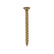 Timco 4.0 x 45mm Solo Chipboard & Woodscrews - PZ - Double Countersunk - Yellow 40045SOLOC