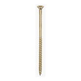 Timco 6.0 x 120mm Solo Chipboard & Woodscrews - PZ - Double Countersunk - Yellow 60120SOLOC