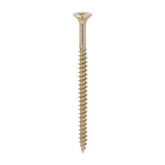 Timco 6.0 x 90mm Solo Chipboard & Woodscrews - PZ - Double Countersunk - Yellow 60090SOLOC