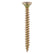 Timco 5.0 x 50mm Solo Woodscrews PZ Double Countersunk 40° Deep Yellow 50050STUBY