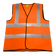 Sealey Worksafe® Hi-Vis Orange Waistcoat - XX-Large 9812XXL