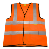 Sealey Worksafe® Hi-Vis Orange Waistcoat - Medium 9812M
