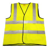 Sealey Worksafe® Hi-Vis Yellow Waistcoat - X-Large 9804XL