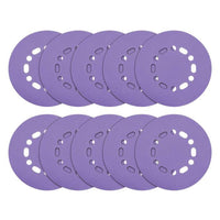 Trend Aluminium Oxide Random Orbital Sanding Disc 10pc 150mm 120 grit AB/150/120A