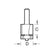 Trend Self guided trimmer 12.7mm diameter C116X1/2TC