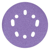 Trend Zirconium Random Orbital 8-Hole Sanding Disc 10pc 125mm 80 grit AB/125/80Z