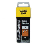 Stanley CT106T 10mm Cable Staples Type 7 CT100 Pack 1000 STA1CT106T
