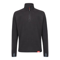 Timco Half Zip Overhead Fleece -Black Half-length front zip Large HZOFBL
