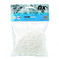 OX 2mm Trade Cross Shaped Tile Spacers Pack of 250 - OX-T160902