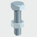 Timco 6 x 20mm Hex Set & Hex Nut BZP M6 (100/TimBag) 620SNZB