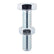 Timco 8 x 70 mm Hex Set & Hex Nut BZP M8 (30/TimBag) 870SNZB