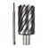 Timco 24 x 50 mm Addax HSS M2 Broaching Cutter Long Titanium-Aluminium Nitride Coating BCL24
