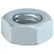 Timco Hex Full Nut DIN 934 BZP M20 Standard metric thread Pack of 2 20HNUTZP
