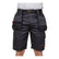 Timco W30 Workman Multi-purpose work Shorts Grey/Black WSGBK30