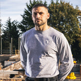 Timco Long Sleeve Trade T-Shirt Classic fit Large Grey LSTTMIXL