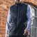 Timco Padded Bodywarmer Grey/Black Front zip Soft Line Collar Large PB1101L