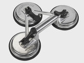 Faithfull Triple Pad Heavy-Duty Aluminium Pro Suction Lifter FAISUCPAD3P