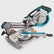 Makita LS0815FLN/1 216mm Sliding Compound Mitre Saw 110V With Laser LED Light & Leg Stand