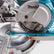 Makita LS0815FLN/1 216mm Sliding Compound Mitre Saw 110V With Laser LED Light & Leg Stand
