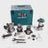 Makita DRT50ZJX3 18V LXT Brushless Router Trimmer Body With Extra Bases In Case