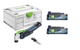 Festool 18v MulitiTool OSC 18 - 2 x 4ah Batteries - 577238