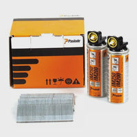 Paslode IM65 921589 16G x 38mm ELGV Straight Electro Galvanised Brad Fuel Pack 2000/Box with 2 Fuel Cell