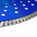 Mexco 125mm Turbo Xcell Grade Diamond Blade Dual Purpose DTXCEL12522