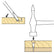 Trend 1/2" Snappy 1/2 inch diameter plug cutter SNAP/PC/12