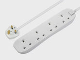 Masterplug Trailing Extension Lead 4 Gang 13A 2m BFG2N-MP MSTBFG210
