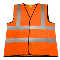 Sealey Worksafe® Hi-Vis Orange Waistcoat - X-Large 9812XL