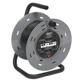 Sealey BCR153T 15m Cable Reel with Thermal Trip 4 x 230V