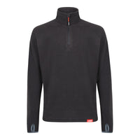 Timco Half Zip Overhead Fleece -Black Half-length front zip Large HZOFBL